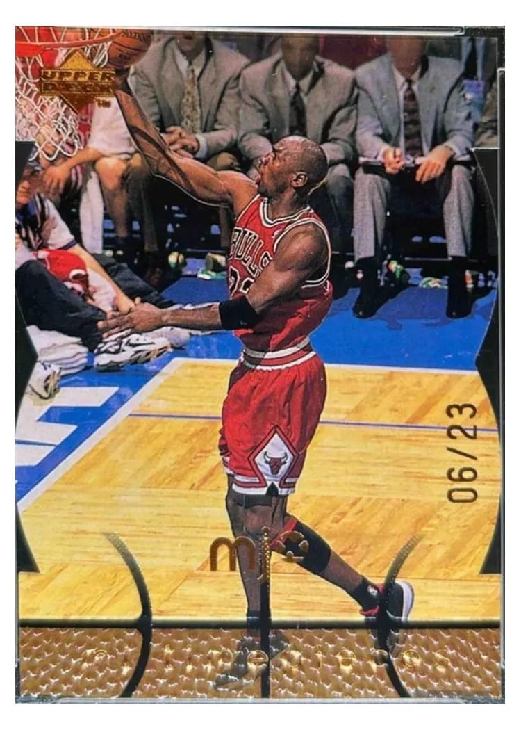 1998 Upper Deck Mjx Timepieces Michael Jordan #6 card