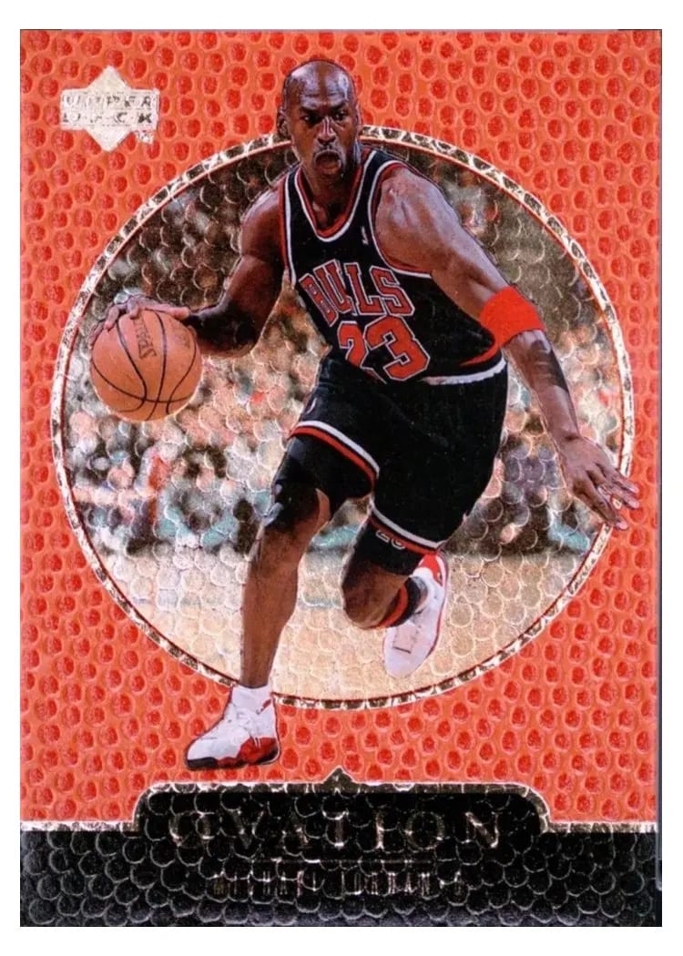 1998 Upper Deck Ovation Michael Jordan #7 card