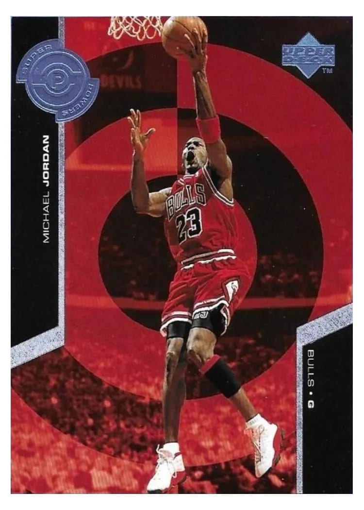 1998 Upper Deck Super Powers Michael Jordan #S30 card