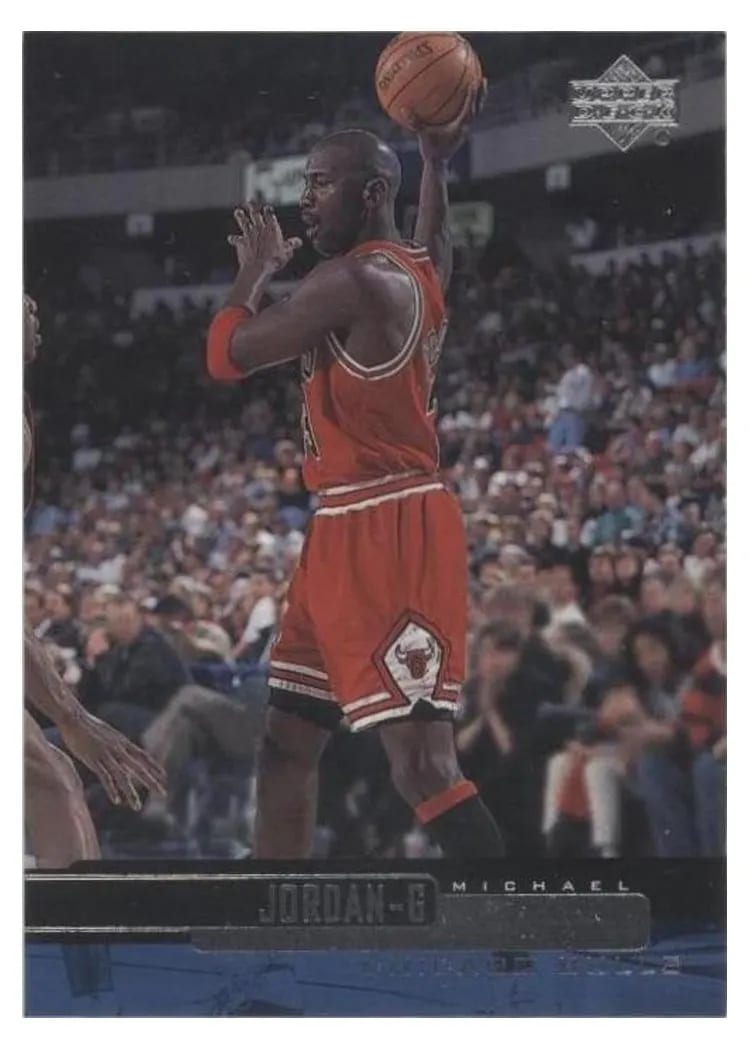 1999 Upper Deck Michael Jordan #154 card