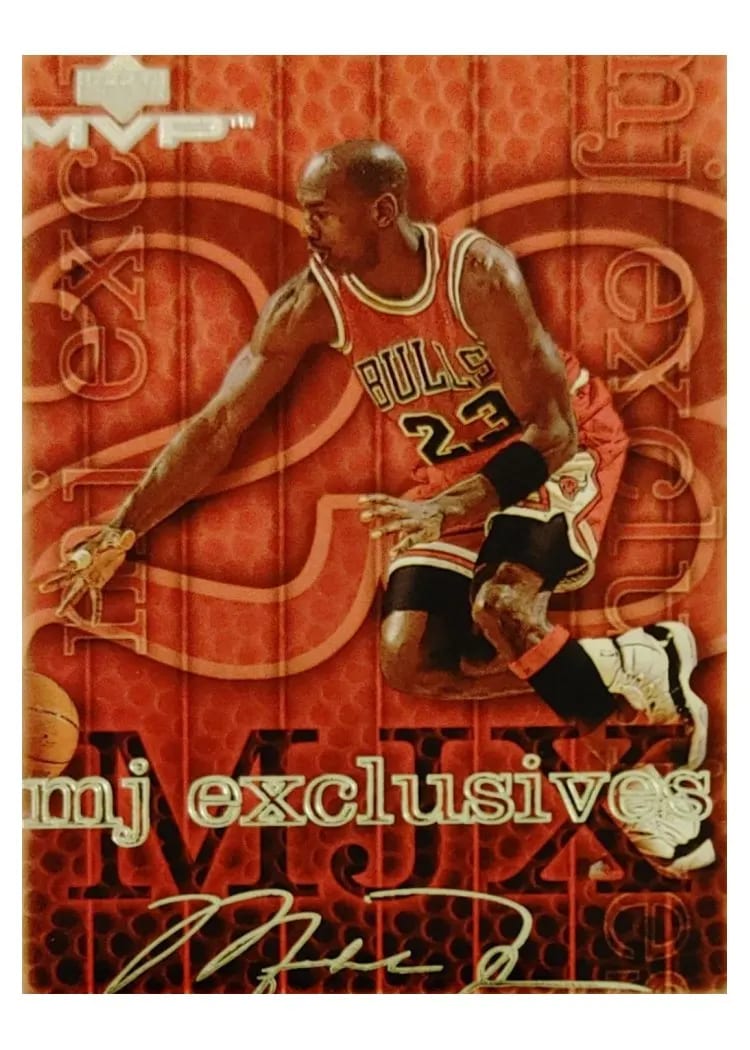1999 Upper Deck MVP Michael Jordan Silver Script #179 card