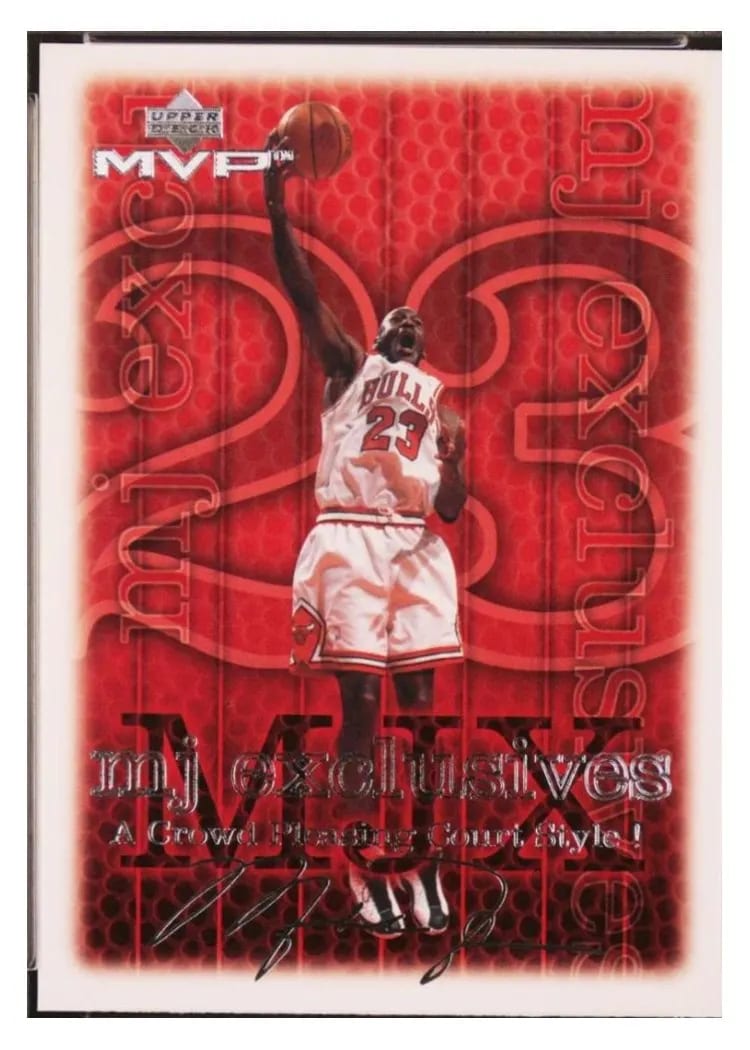 1999 Upper Deck MVP Michael Jordan Silver Script #183 card