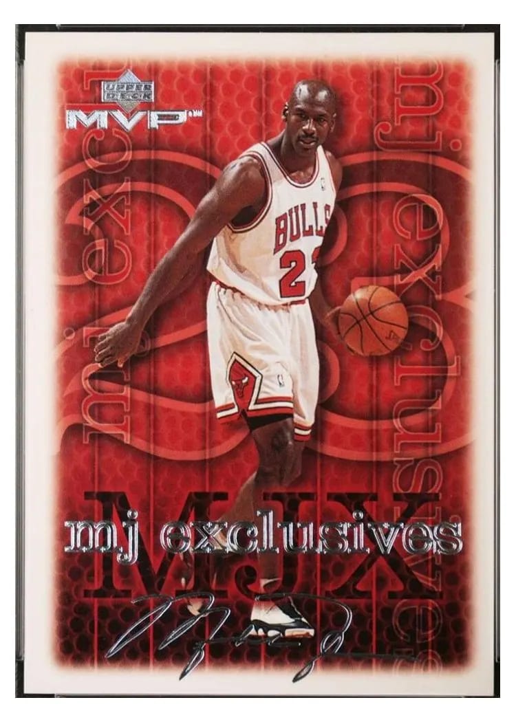 1999 Upper Deck MVP Michael Jordan Silver Script #207 card