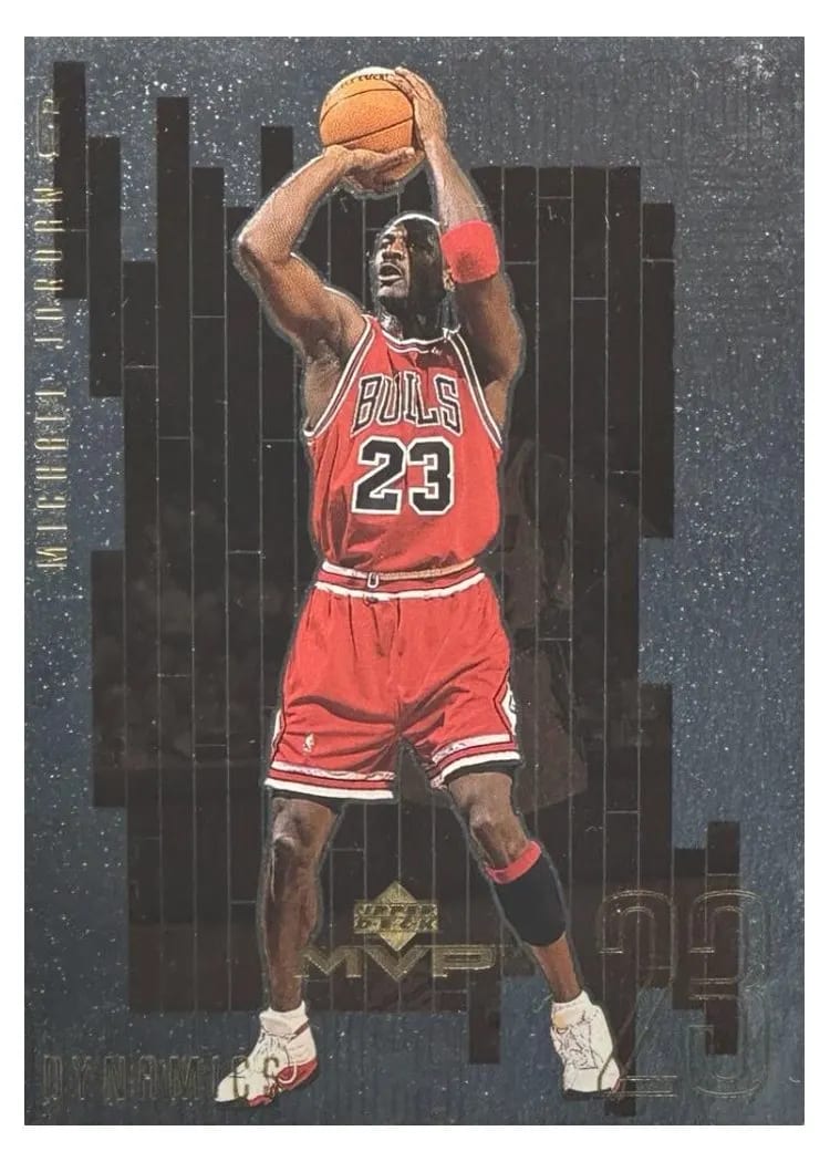 1999 Upper Deck MVP Dynamics Michael Jordan #D1 card