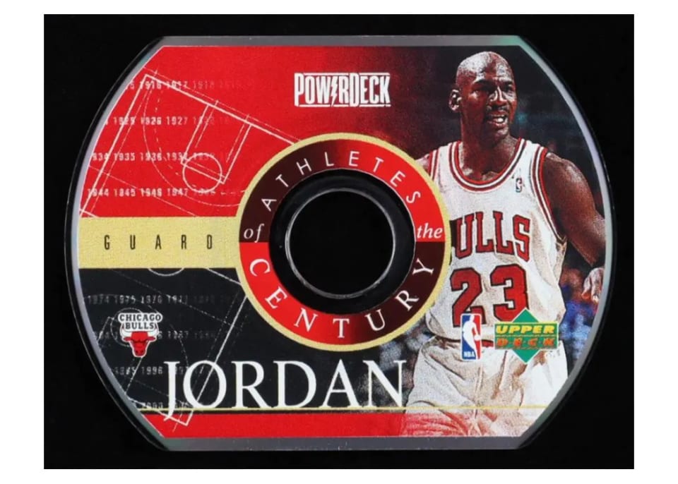 1999 Upper Deck PowerDeck Michael Jordan card