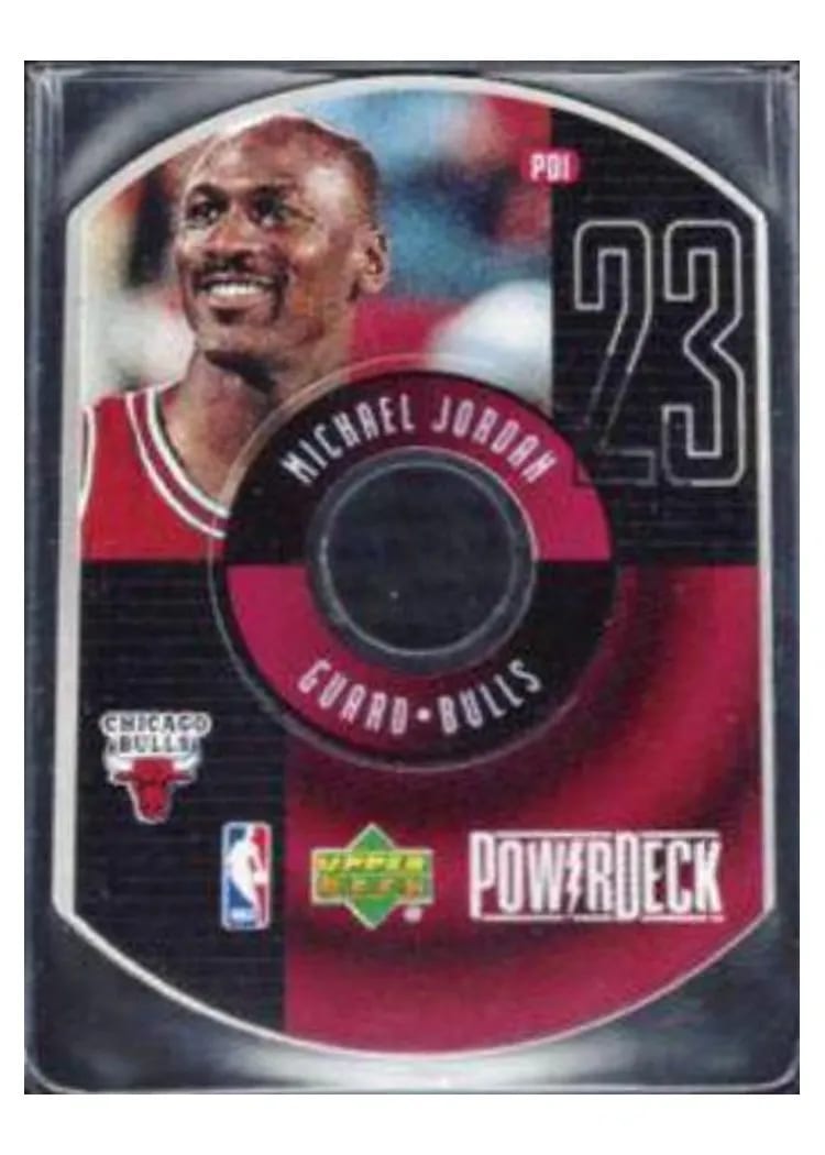 1999 Upper Deck PowerDeck Michael Jordan card