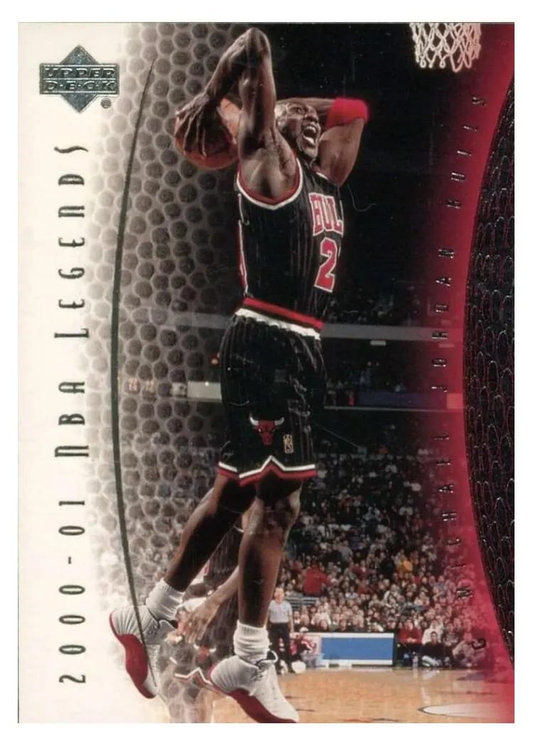 2000 Upper Deck Legends Michael Jordan #1 card