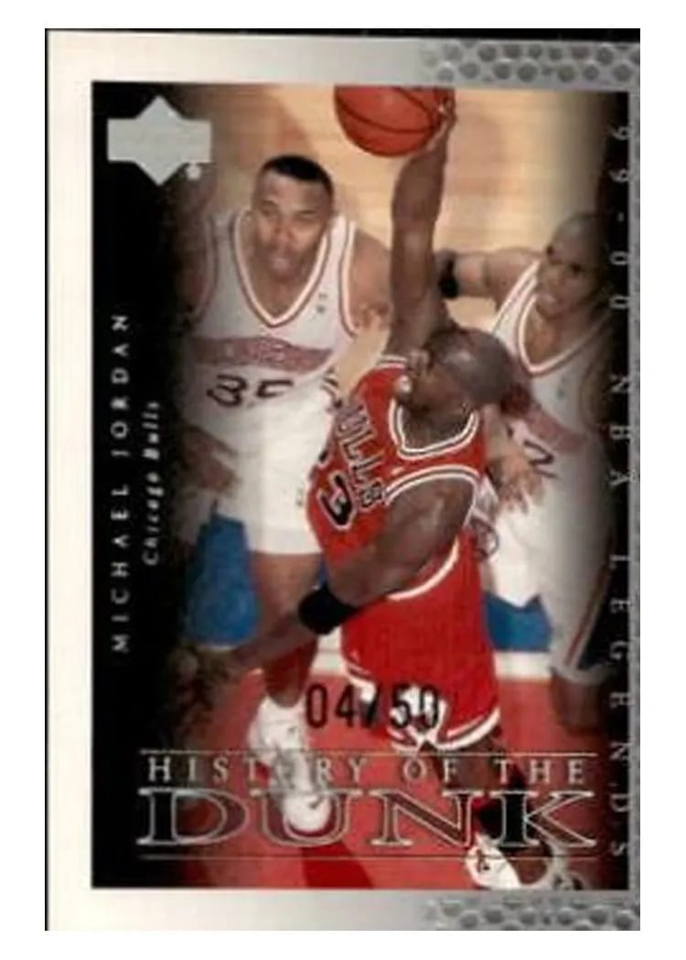 2000 Upper Deck Legends Michael Jordan #68 card
