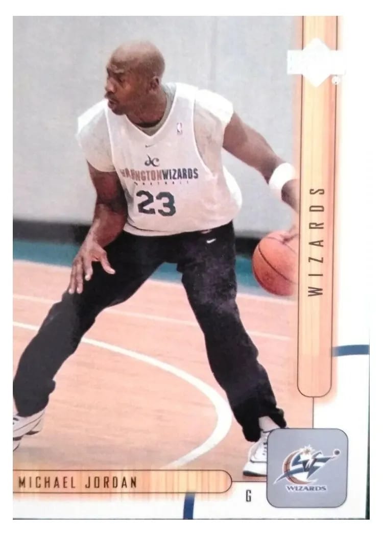 2001 Upper Deck Michael Jordan #178 card