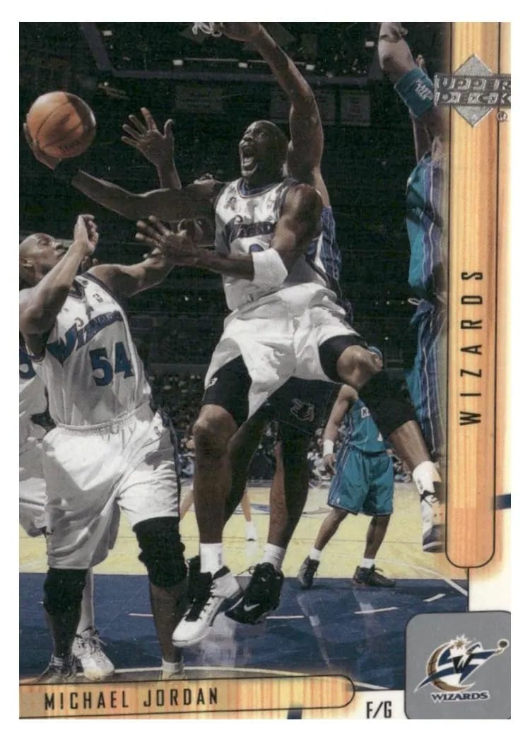 2001 Upper Deck Michael Jordan #403 card