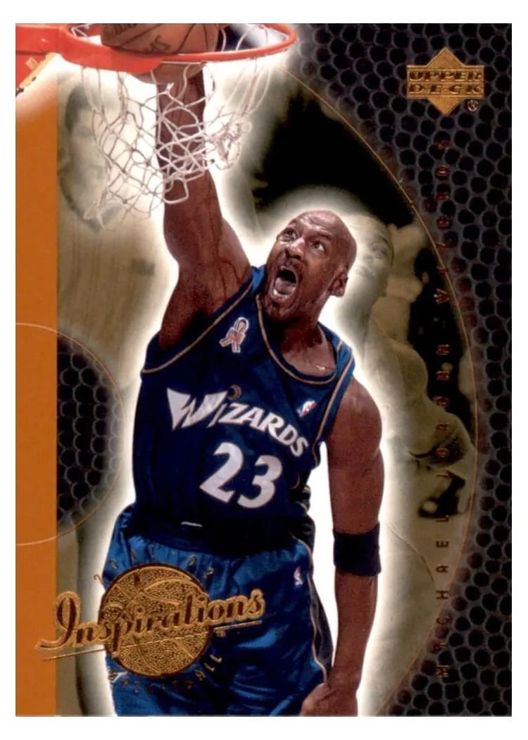 2001 Upper Deck Inspirations Michael Jordan #90 card