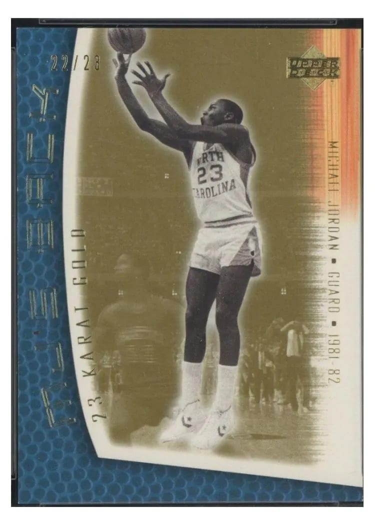 2001 Upper Deck MJ's Back Michael Jordan card