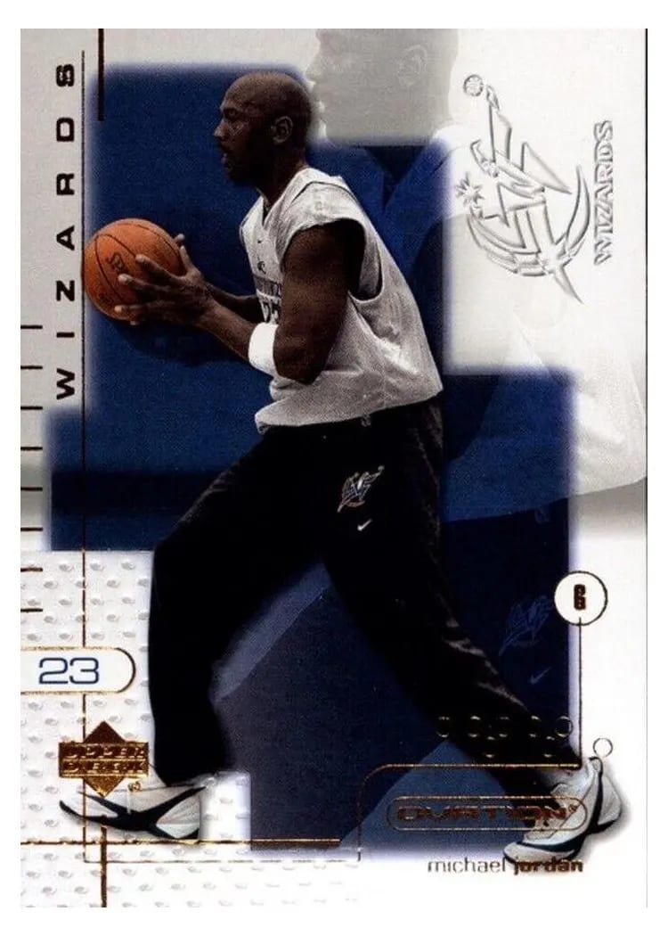 2001 Upper Deck Ovation Michael Jordan #90
