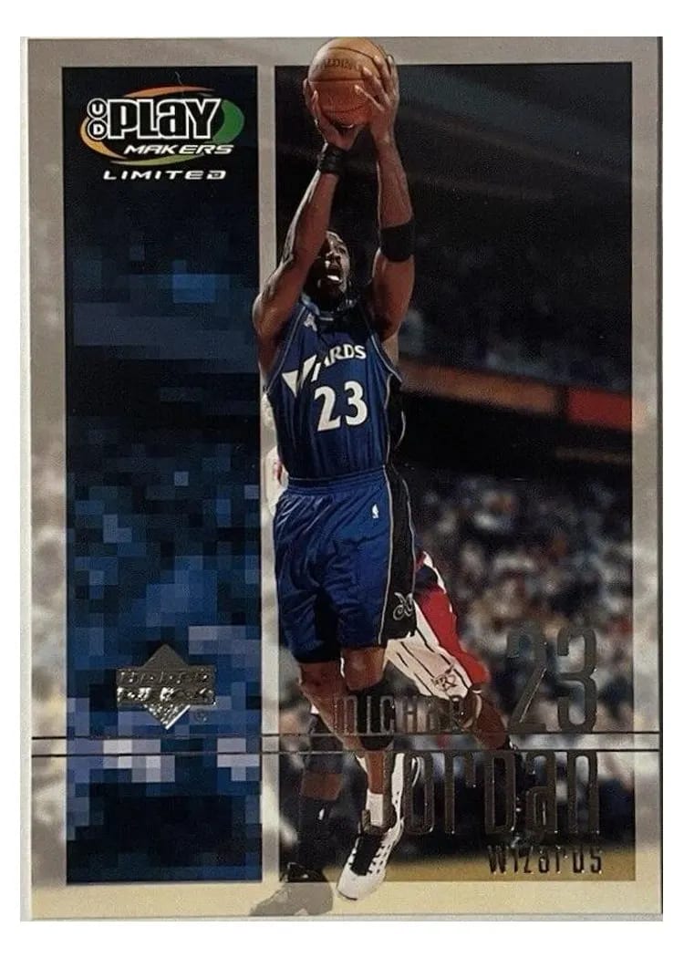 2001 Upper Deck Playmakers Michael Jordan #98