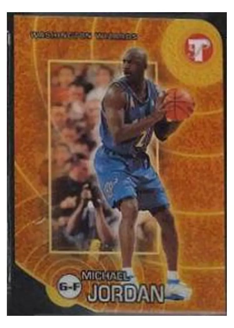 2002 Topps Pristine Michael Jordan #4 card