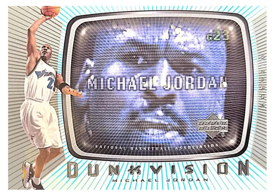 Michael Jordan, 2002 Upper Deck Dunkvision