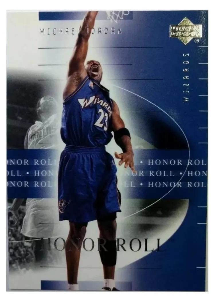 2002 Upper Deck Honor Roll Michael Jordan #90 card