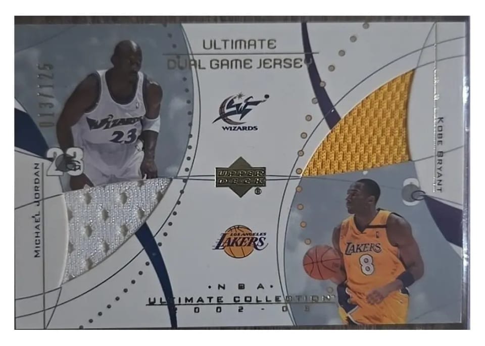 2002 Upper Deck Ultimate Jersey Michael Jordan #MJ card