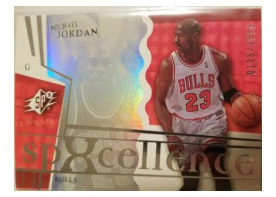 2003 Spx Michael Jordan #94 card