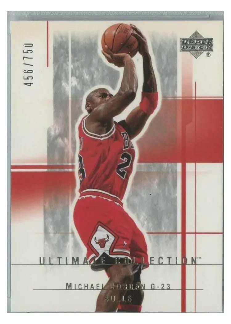 2003 Ultimate Collection Michael Jordan #10 card