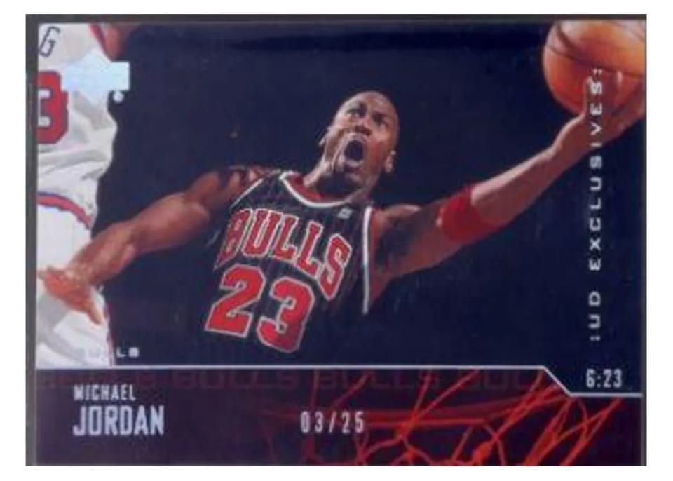2003 Upper Deck Michael Jordan #27 card