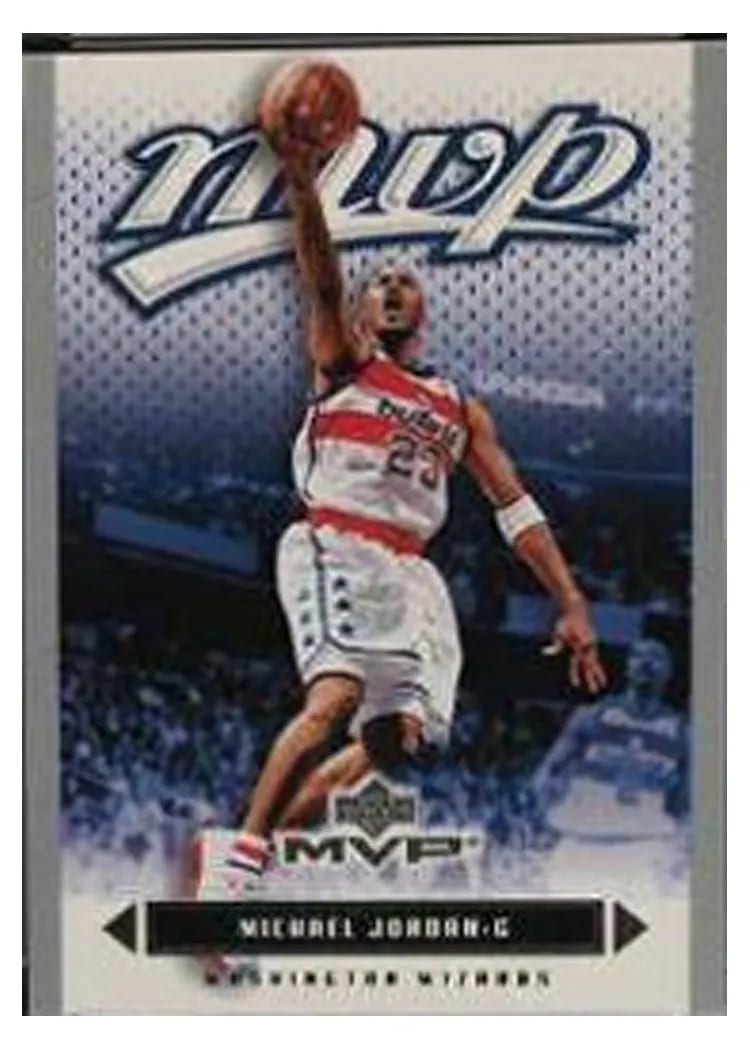 2003 Upper Deck MVP Michael Jordan #190 card