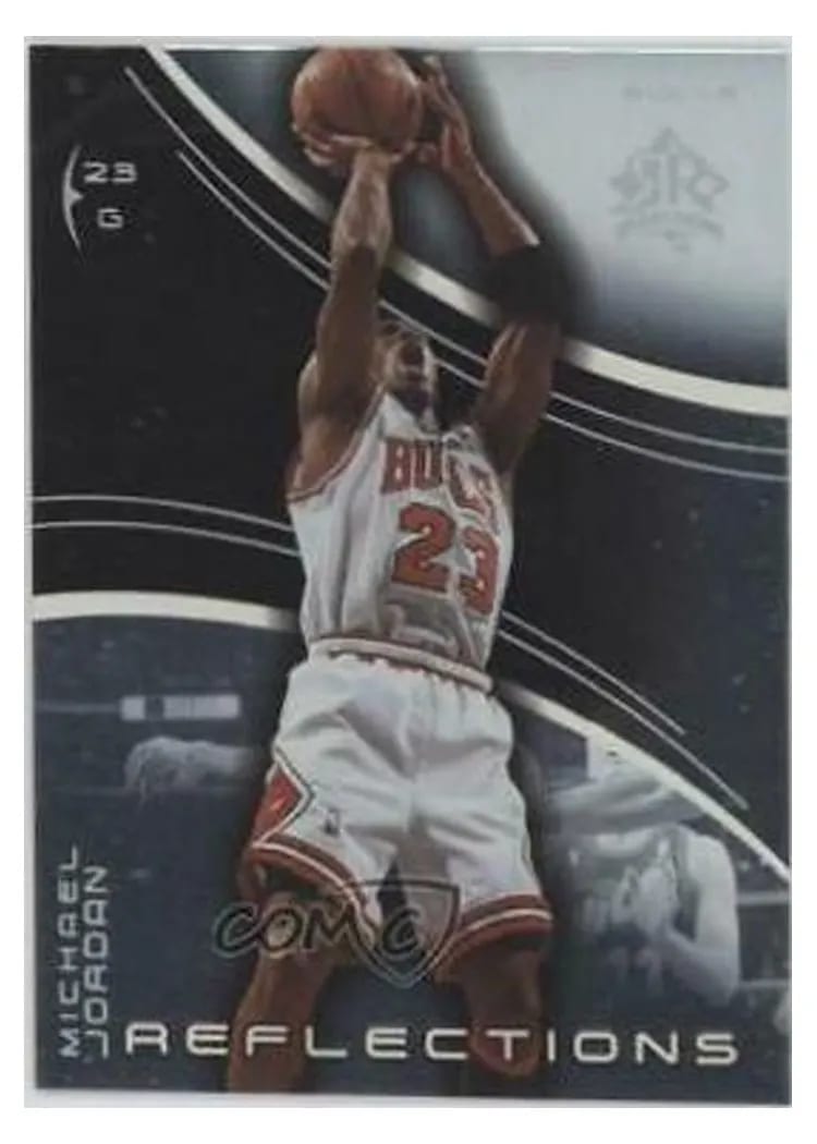 2003 Upper Deck Triple Dimensions Reflections Michael Jordan #5 card