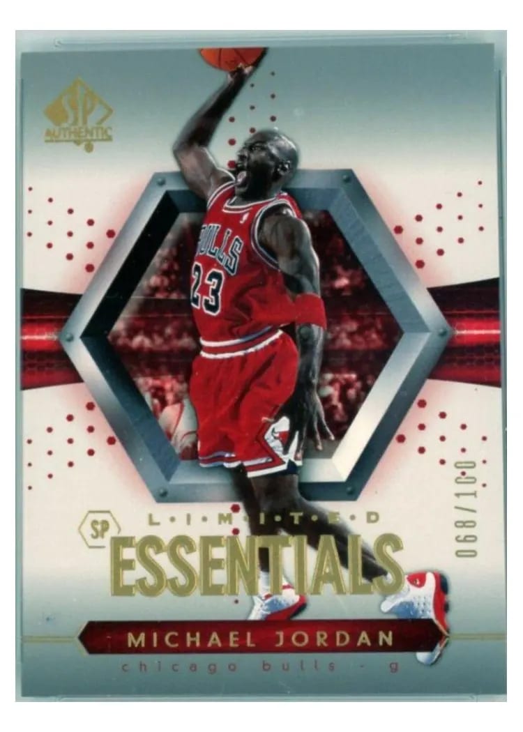 2004 SP Authentic Michael Jordan #94 card