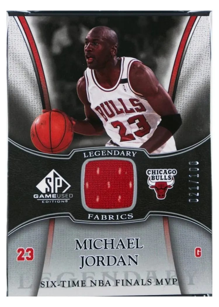 2006 SP Game Used Legendary Fabrics Michael Jordan #LF-MJ card