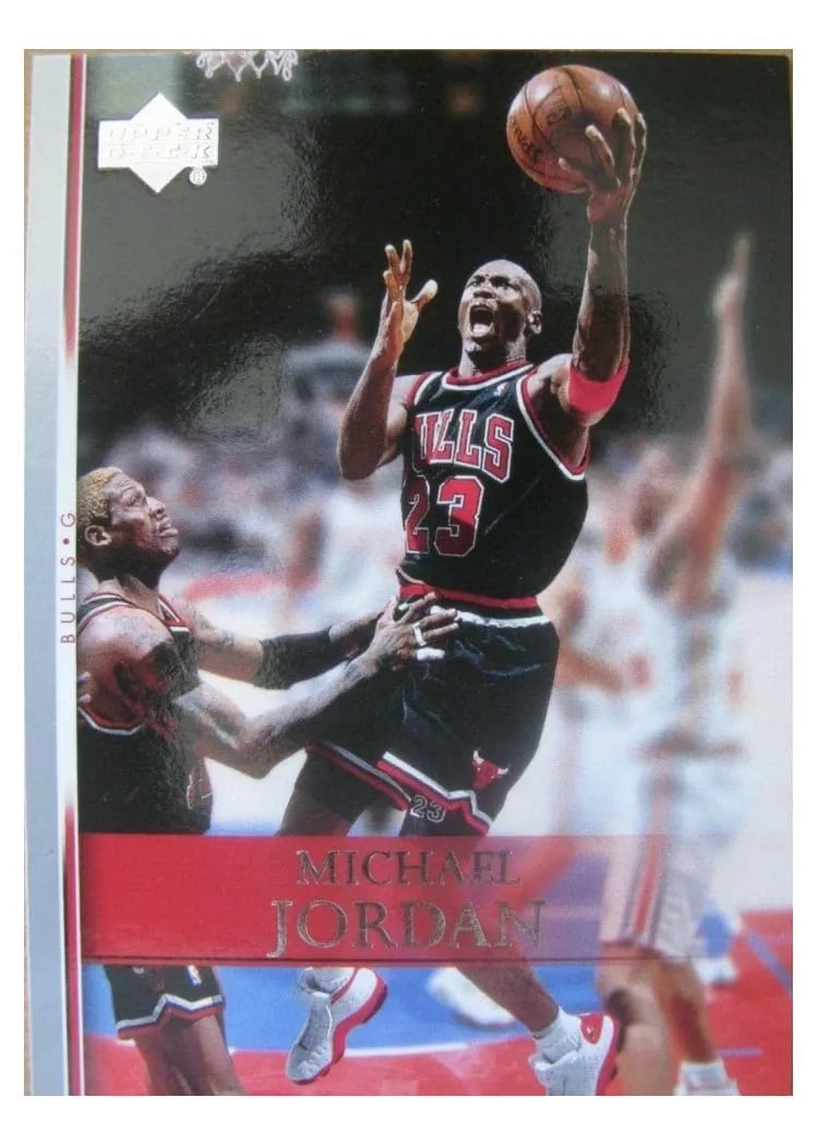 2007 Upper Deck Michael Jordan #191 card