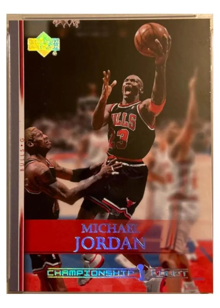 2007 Upper Deck Michael Jordan #191 card