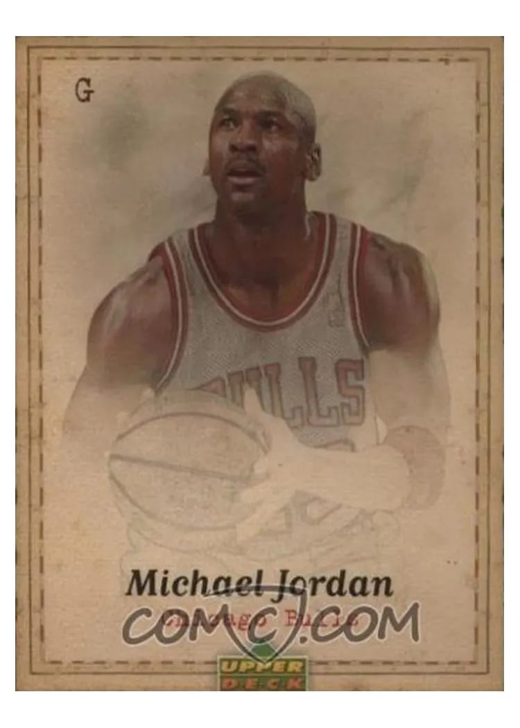 2007 Upper Deck Artifacts Michael Jordan #220 card