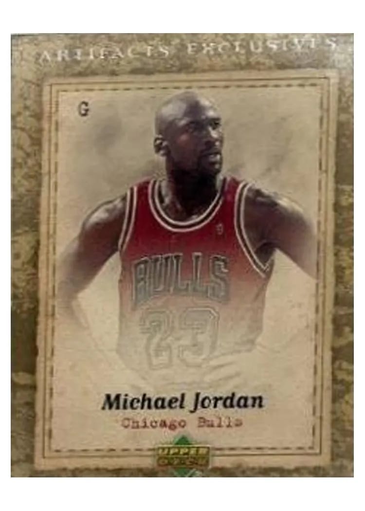 2007 Upper Deck Artifacts Michael Jordan #224 card