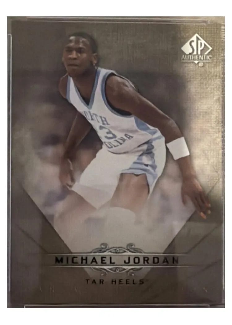 2012 SP Authentic Michael Jordan #1 card