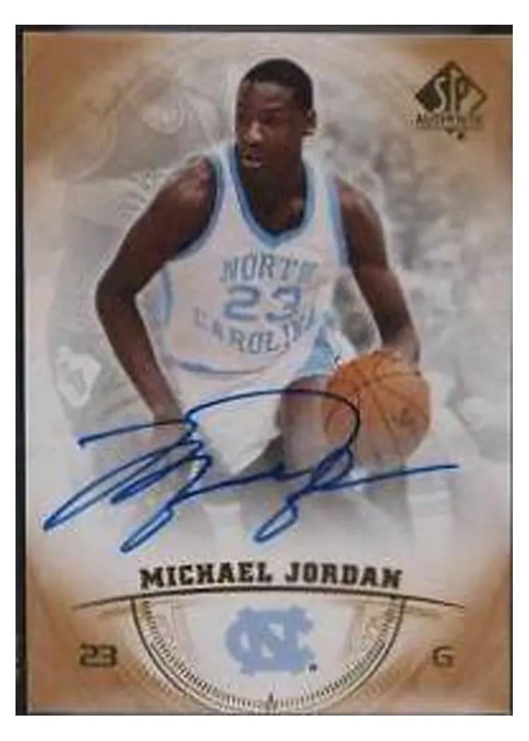 2013 SP Authentic Michael Jordan #15 card