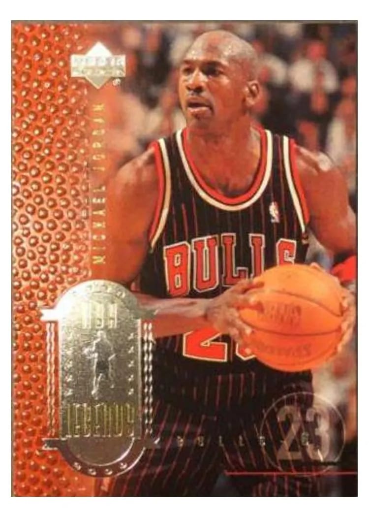 Michael Jordan Sample, 2000 Upper Deck Legends