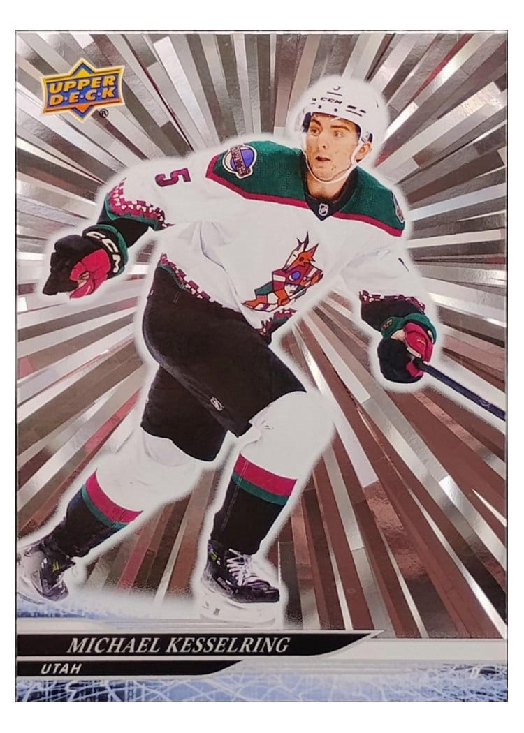 2024-25 Upper Deck Base Set Michael Kesselring #423 card