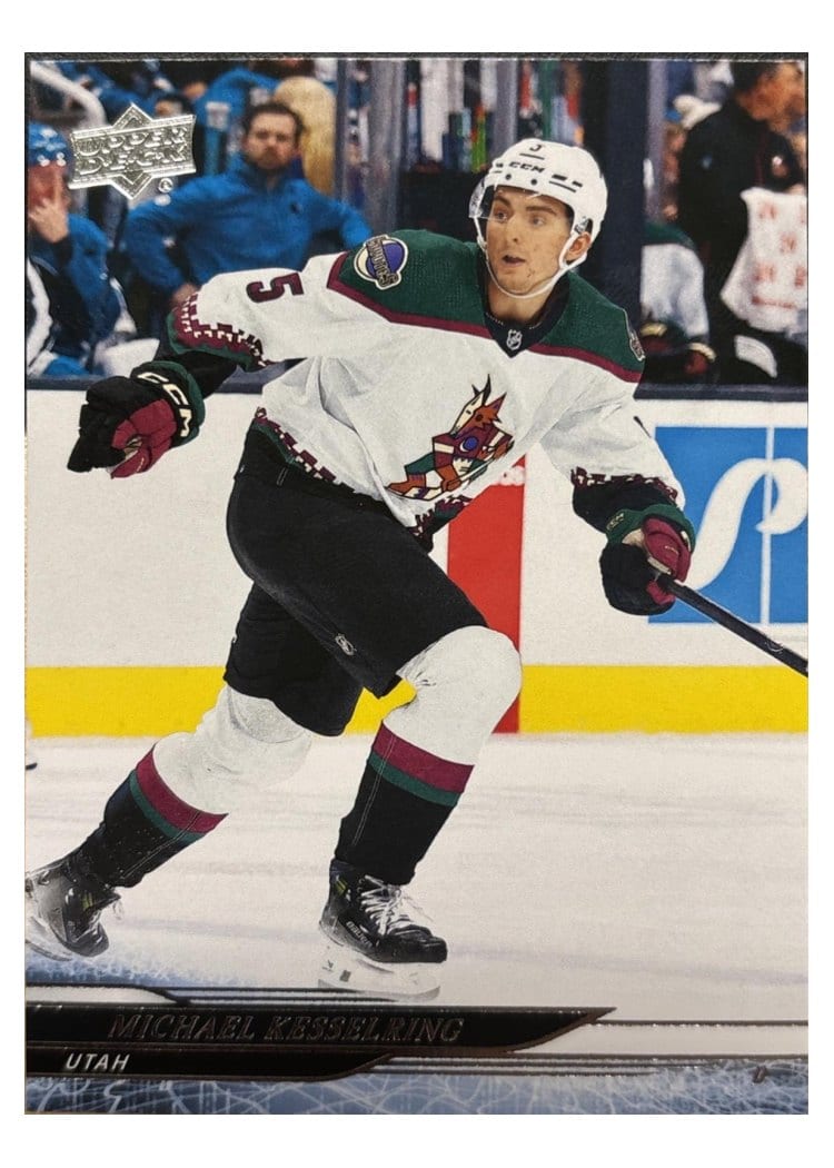 2024-25 Upper Deck Base Set Michael Kesselring #423 card