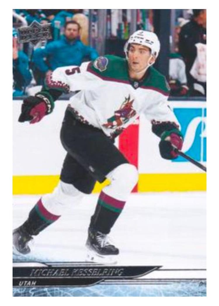2024-25 Upper Deck Base Set Michael Kesselring #423 card