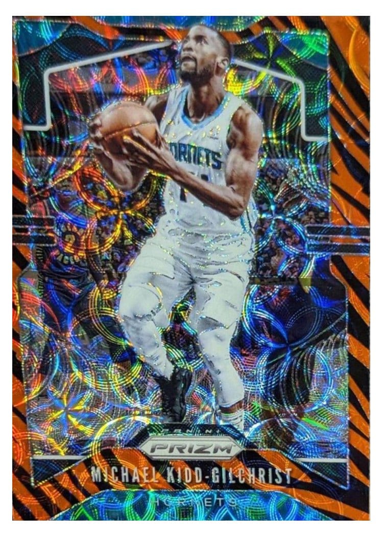 2019-20 Panini Prizm Base Set Michael Kidd-Gilchrist Tiger Stripe Choice Prizm #56 card