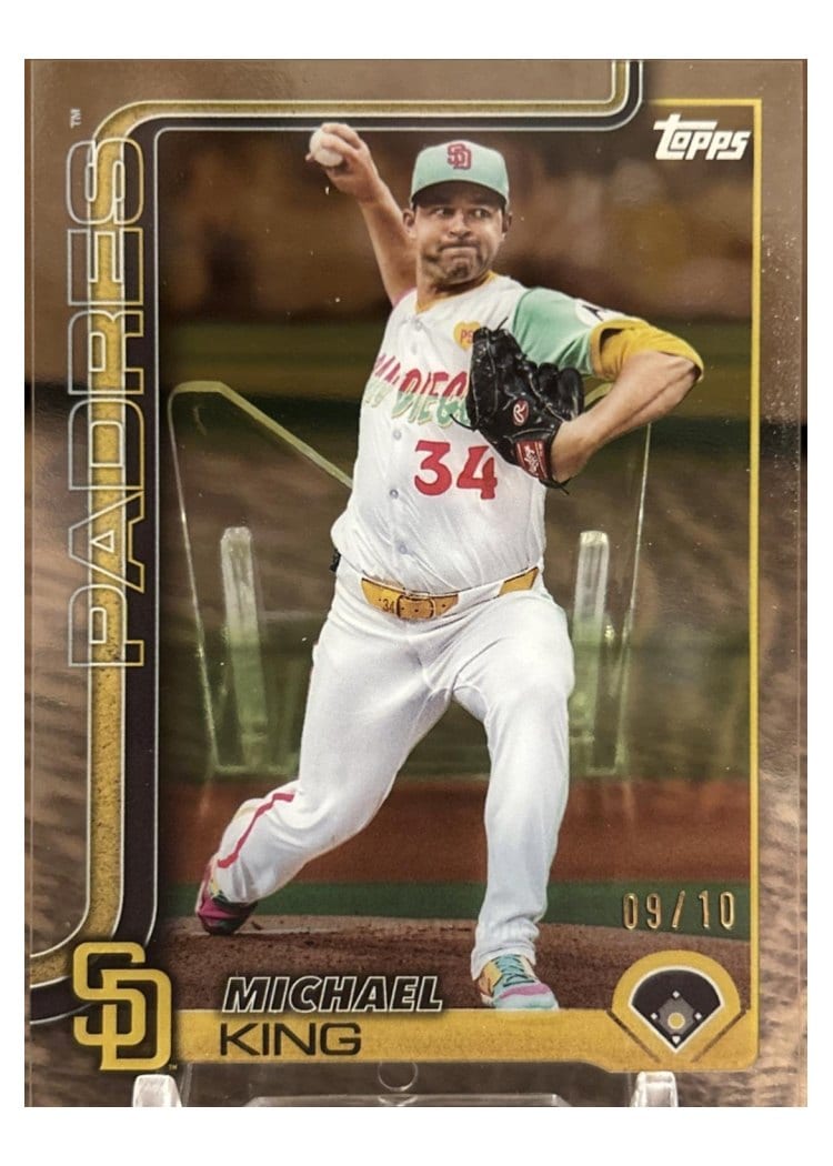 2025 Topps Base Set Michael King #195 card