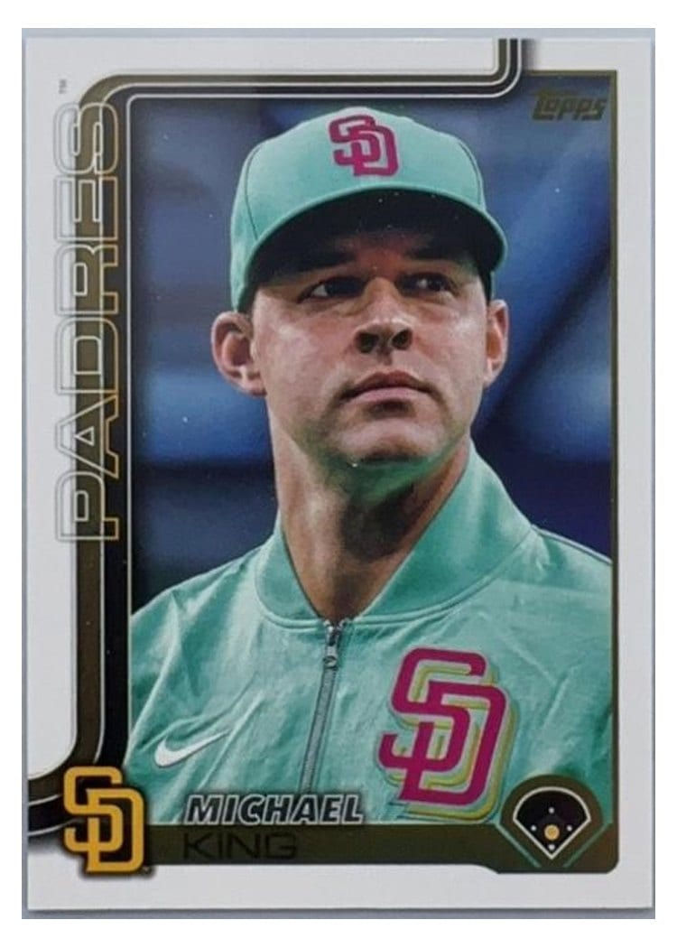 2025 Topps Base Set Michael King #195 card