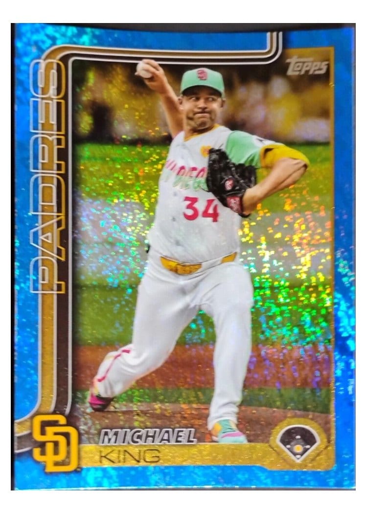 2025 Topps Base Set Michael King #195 card