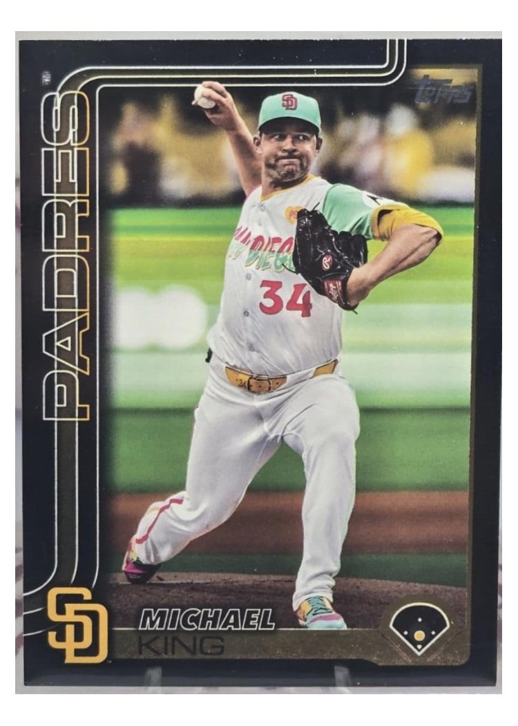 2025 Topps Base Set Michael King #195 card