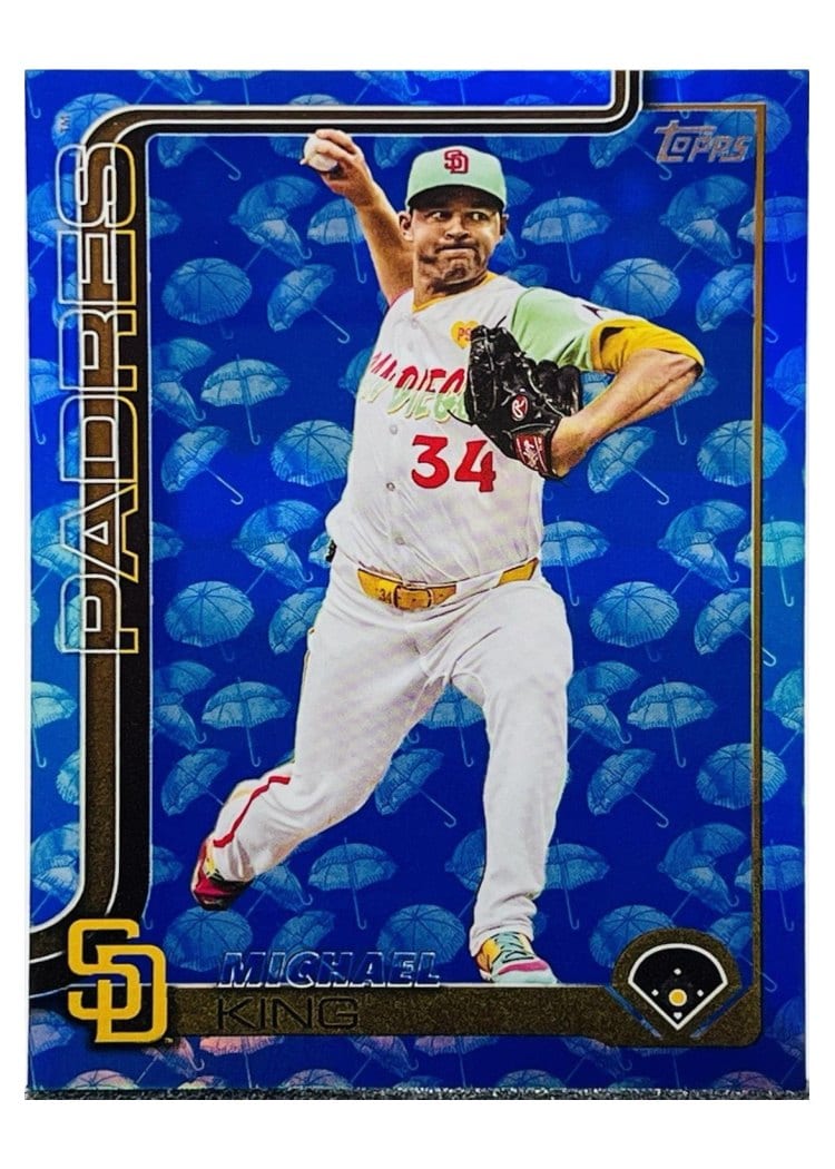 2025 Topps Base Set Michael King #195 card