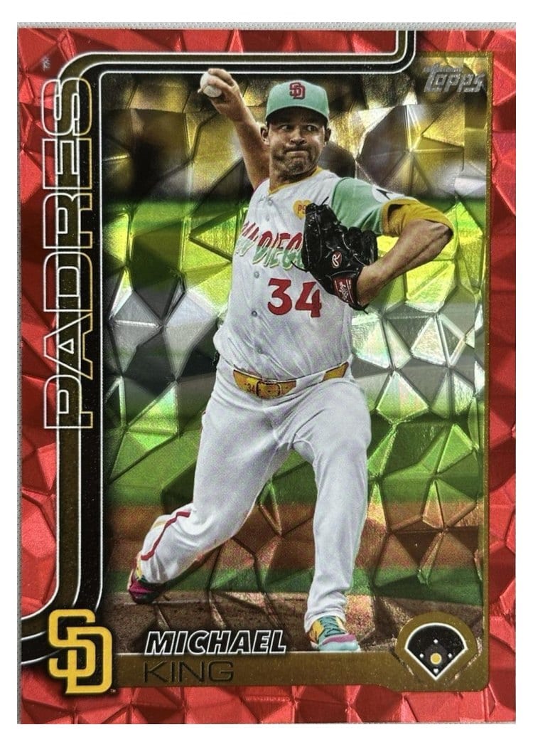 2025 Topps Base Set Michael King #195 card