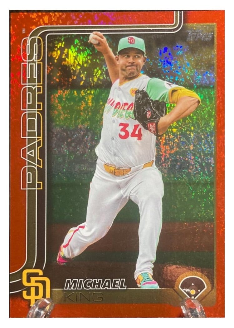 2025 Topps Base Set Michael King #195 card