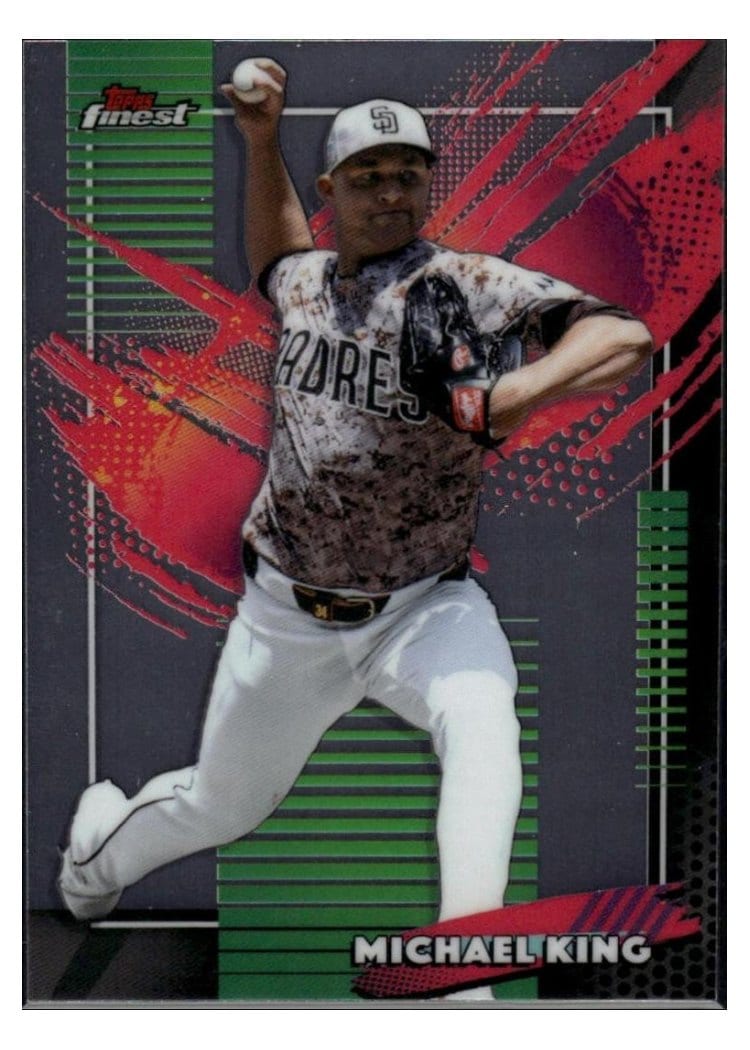 2026 Topps Finest Michael King #222 card