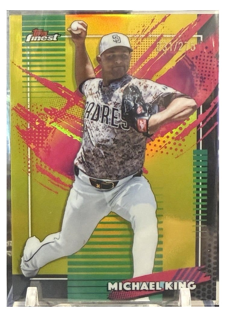 2026 Topps Finest Michael King #222 card