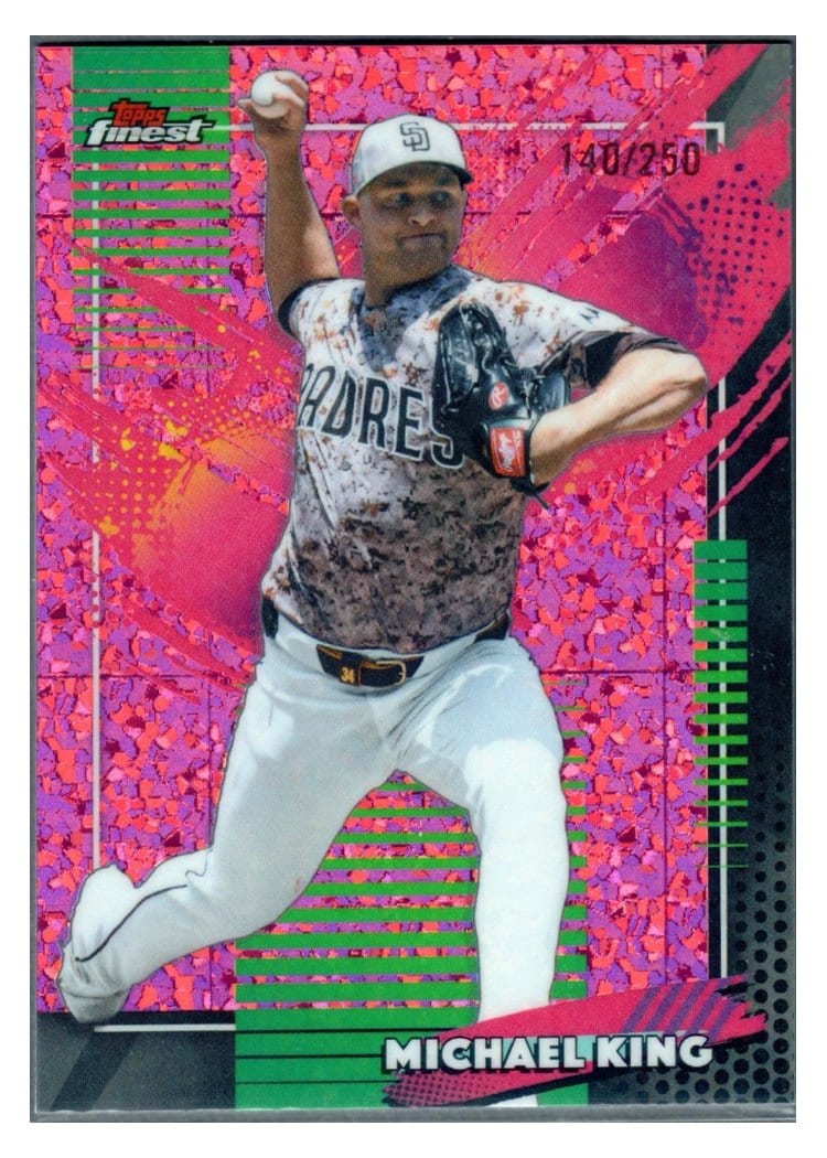 2026 Topps Finest Michael King #222 card